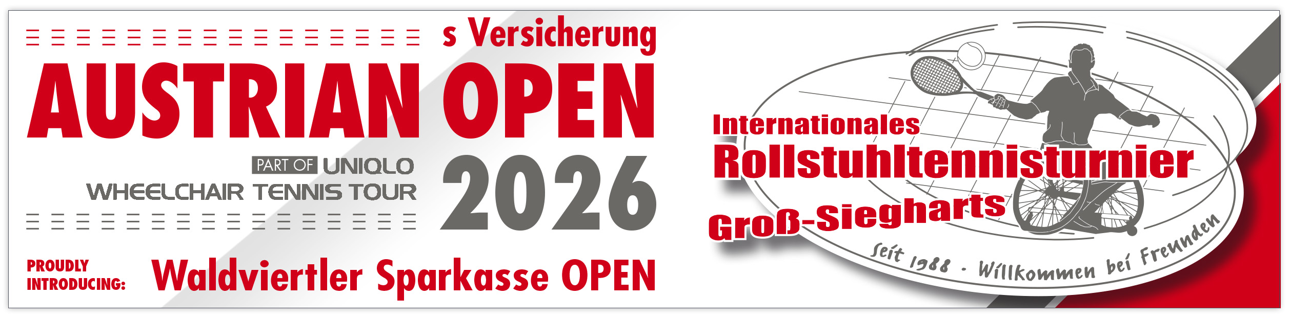 Austrian Open 2026 — Internationales Rollstuhltennisturnier Groß-Siegharts
